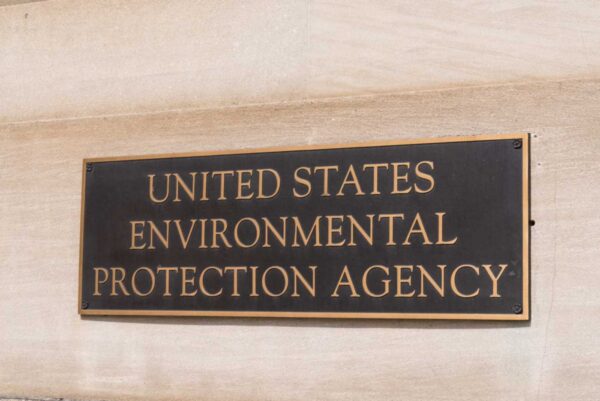 United States Environmental Protection Agency sign