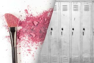 Asbestos remains a concern in schools and makeup